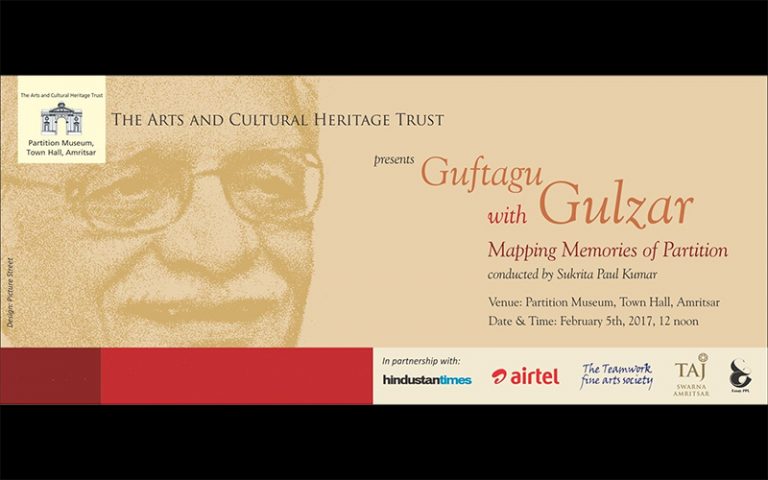 Gulzar, Sukrita Paul Kumar, Event