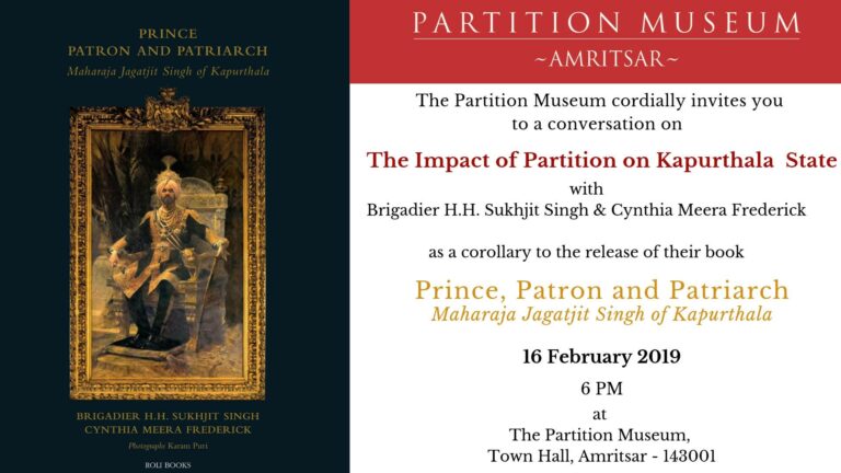 Impact of Partition on Kapurthala State